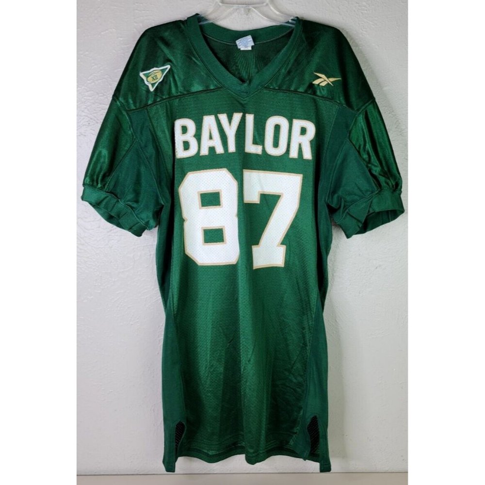 Vtg Baylor Team Uniform Jersey Kyle Staudt Jersey #87 Adult Medium Reebok